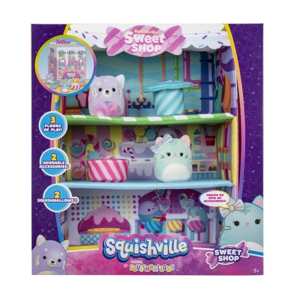 Squishmallows Squishville Sweet Shop Playset